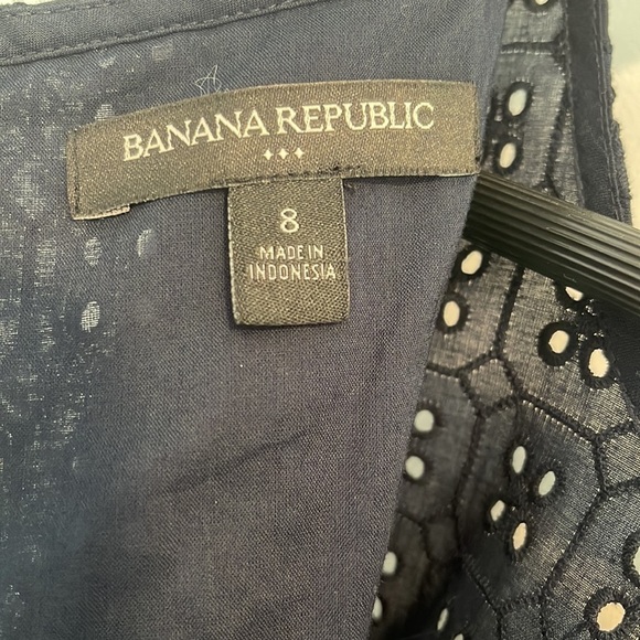 Banana Republic women’s navy sleeveless dress - Picture 3 of 7